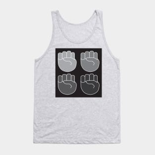 Fight the good fight-black Tank Top